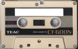 Compact Cassette Teac CT "CT-600N" Computer Cassette 1980 Worldwide