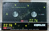 Compact Cassette CRUX ZZ 74 "HQ series" Type I Normal 2022 Worldwide