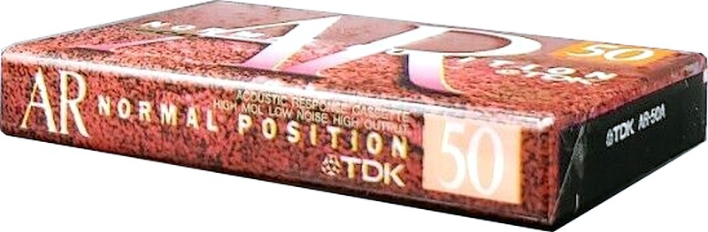 Compact Cassette TDK AR 50 "AR-50A" Type I Normal 1993 Japan