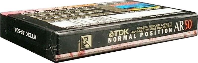 Compact Cassette TDK AR 50 "AR-50A" Type I Normal 1993 Japan
