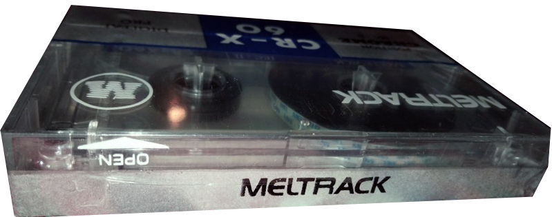 Compact Cassette Meltrack CR-X 60 Type II Chrome 1992 India