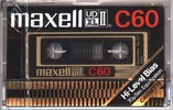 Compact Cassette Maxell UD XLII 60 Type II Chrome 1977 Europe