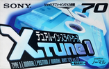Compact Cassette Sony XI 70 "Xtune C-70X1E" Type I Normal 1998 Japan