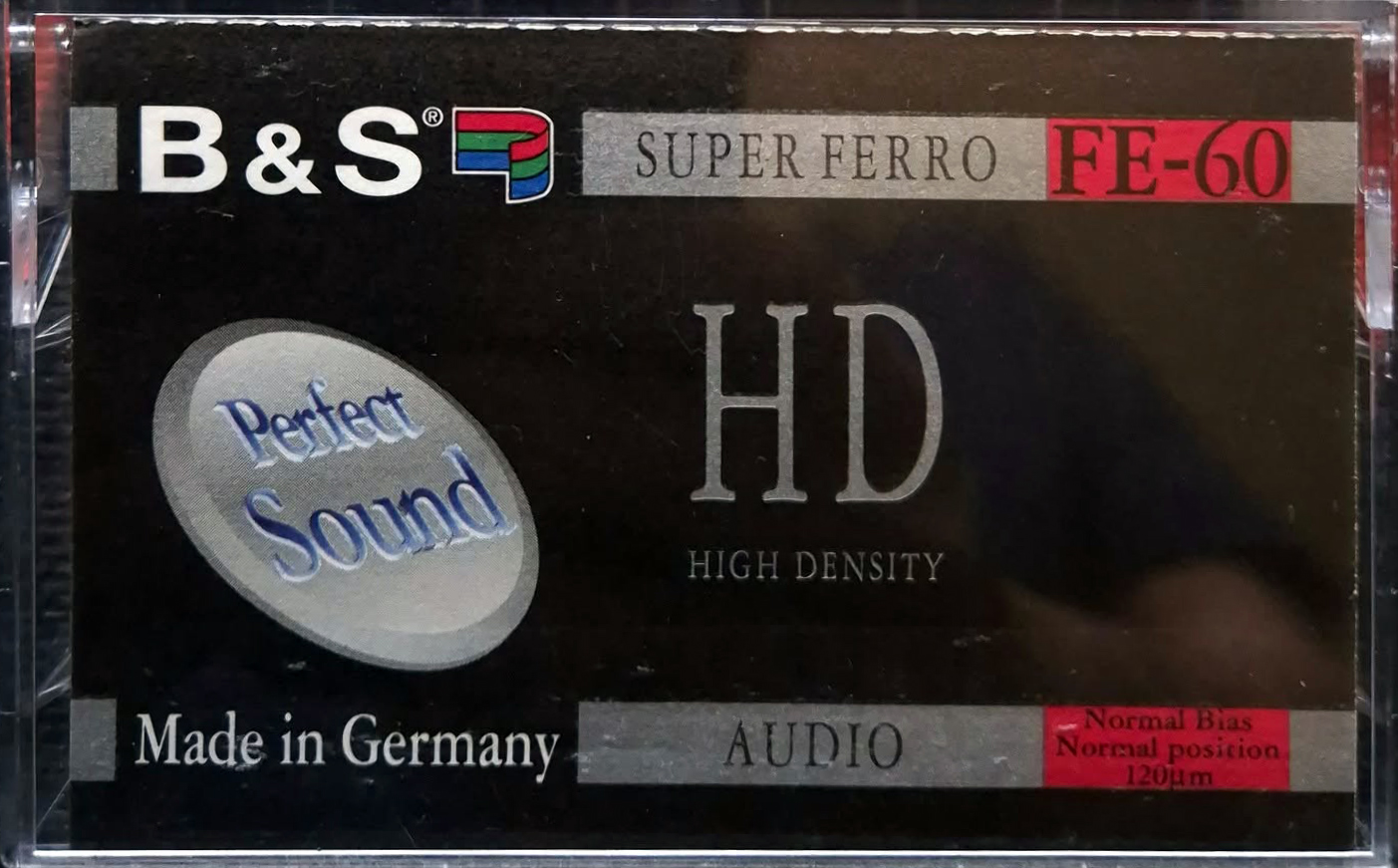 Compact Cassette B&S 60 "FE HD" Type I Normal Europe
