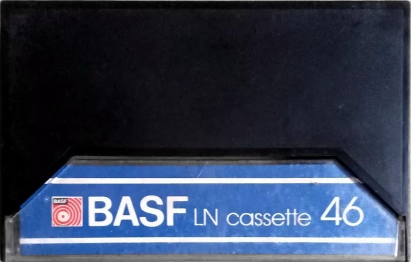 Compact Cassette BASF LN 46 Type I Normal 1975 Brazil