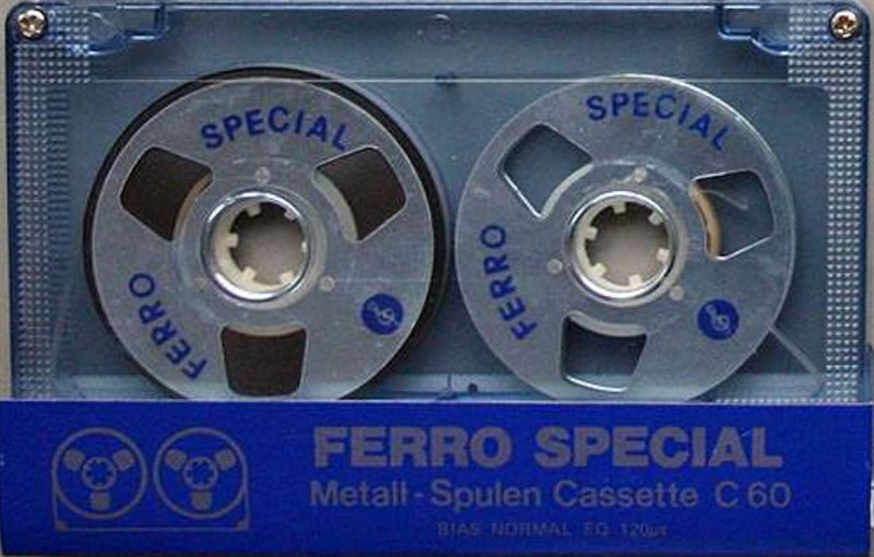 Compact Cassette Metall-Spulen Special 60 Type I Normal Europe