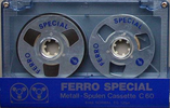 Compact Cassette Metall-Spulen Special 60 Type I Normal Europe