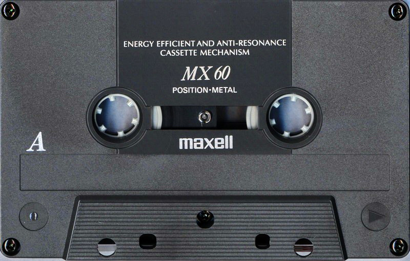 Compact Cassette: Maxell / Hitachi Maxell - MX 60