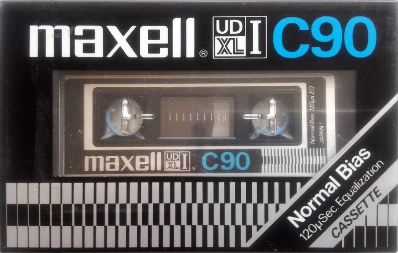 Compact Cassette Maxell UD XLI 90 Type I Normal 1977 USA