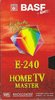 VHS, Video Home System BASF Home TV Master 240 Type II Chrome 1998 Europe
