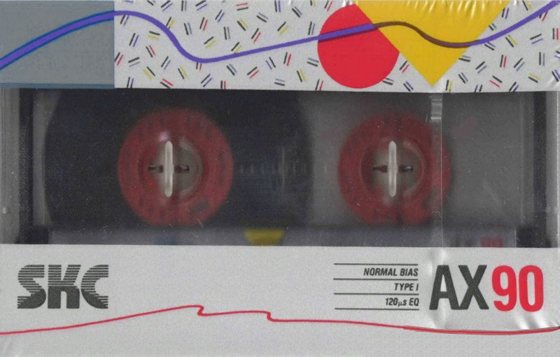 Compact Cassette SKC AX 90 Type I Normal 1991 USA
