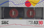 Compact Cassette SKC AX 90 Type I Normal 1991 USA