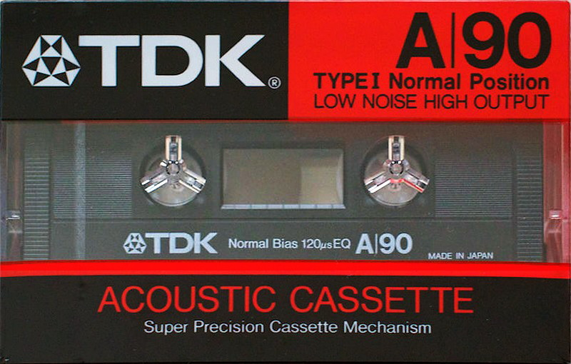 Compact Cassette: TDK  - A 90