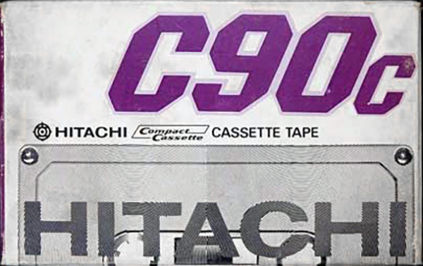 Compact Cassette Hitachi 90 "C90c" Type I Normal 1971 Japan
