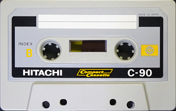 Compact Cassette Hitachi 90 "C90c" Type I Normal 1971 Japan