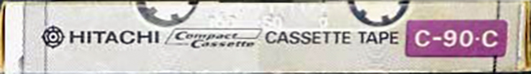 Compact Cassette Hitachi 90 "C90c" Type I Normal 1971 Japan