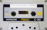 Compact Cassette Hitachi 90 "C90c" Type I Normal 1971 Japan