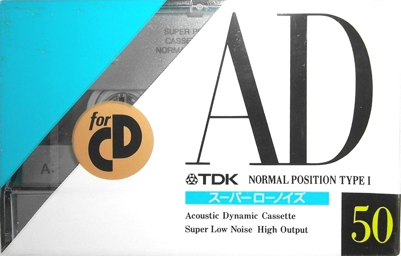 Compact Cassette: TDK  - AD 50