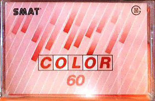 Compact Cassette Smat Color 60 Type I Normal 1986 South Korea