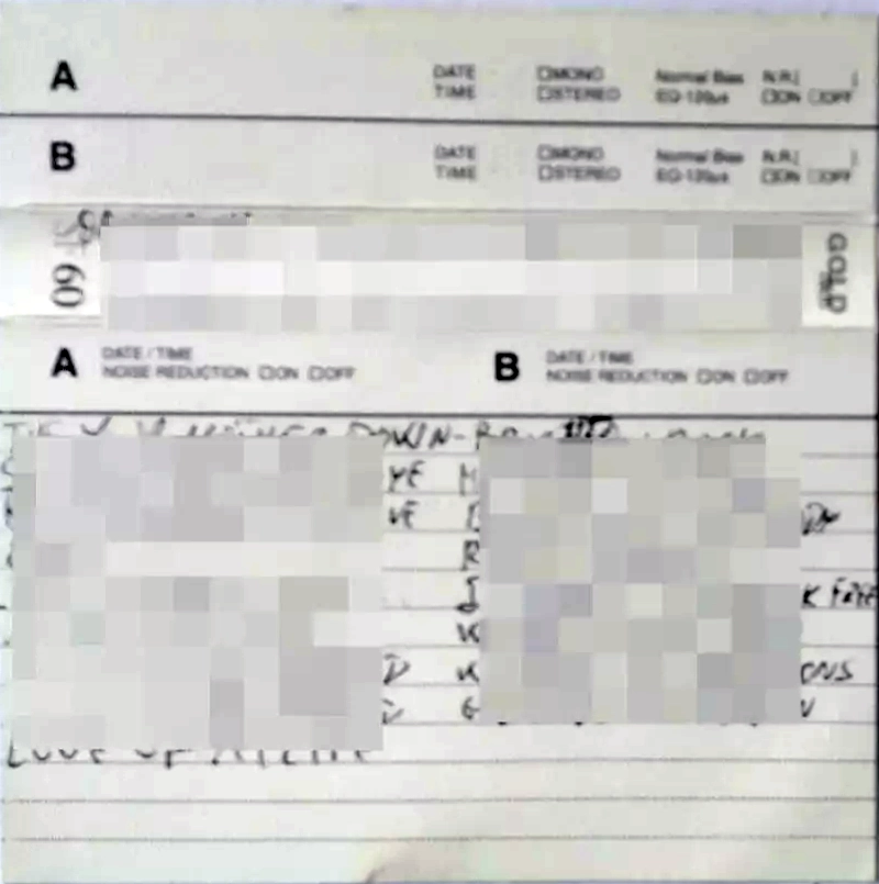 Compact Cassette Gold Tech SF 60 Type I Normal 1994 Italy