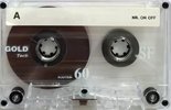 Compact Cassette Gold Tech SF 60 Type I Normal 1994 Italy