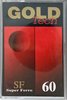 Compact Cassette Gold Tech SF 60 Type I Normal 1994 Italy