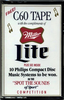 Compact Cassette Miller Lite 60 Type I Normal