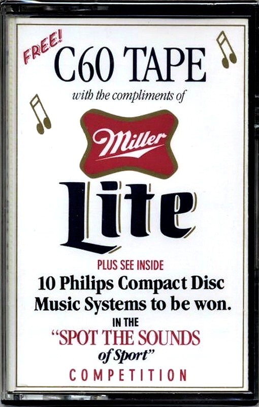 Compact Cassette:  Miller - Lite 60