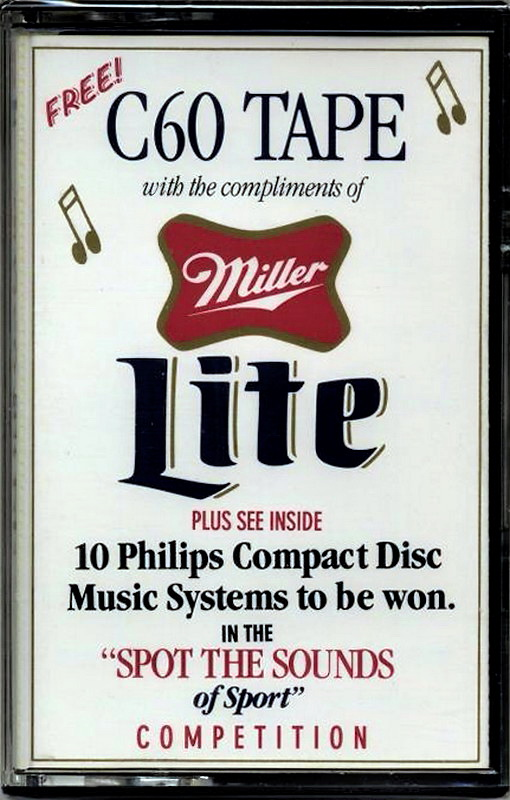 Compact Cassette:  Miller - Lite 60