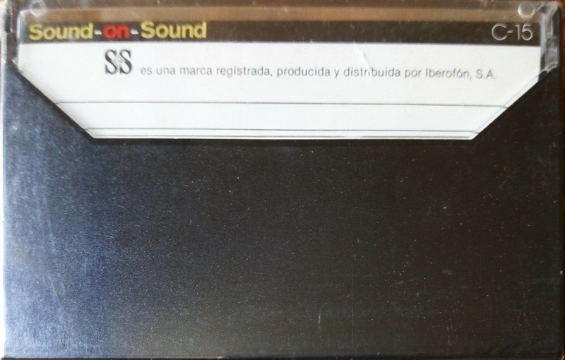 Compact Cassette Sound On Sound 15 "C-15" Computer Cassette Spain