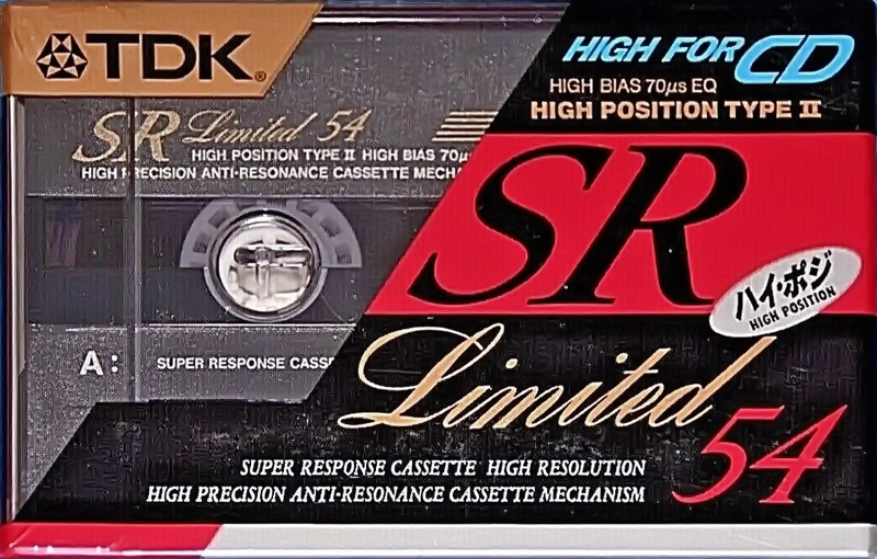 Compact Cassette: TDK  - SR Limited 54