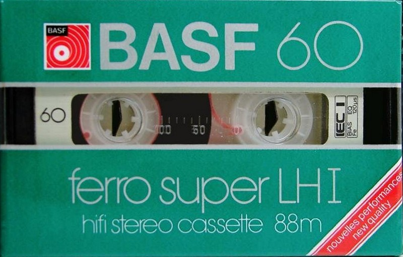 Compact Cassette: BASF  - Ferro Super LH I 60