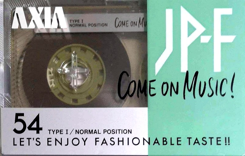 Compact Cassette AXIA JP-F 54 "JP-F G 54" Type I Normal 1989 Japan