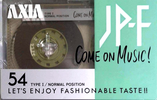 Compact Cassette AXIA JP-F 54 "JP-F G 54" Type I Normal 1989 Japan