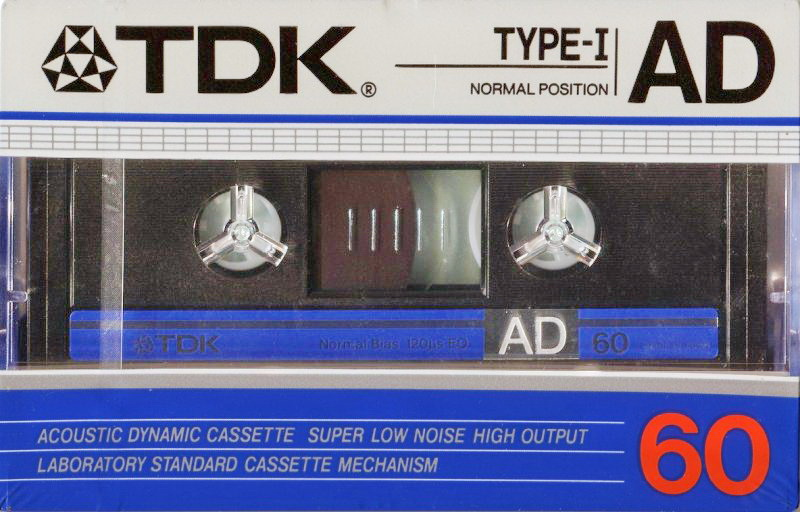 Compact Cassette: TDK  - AD 60