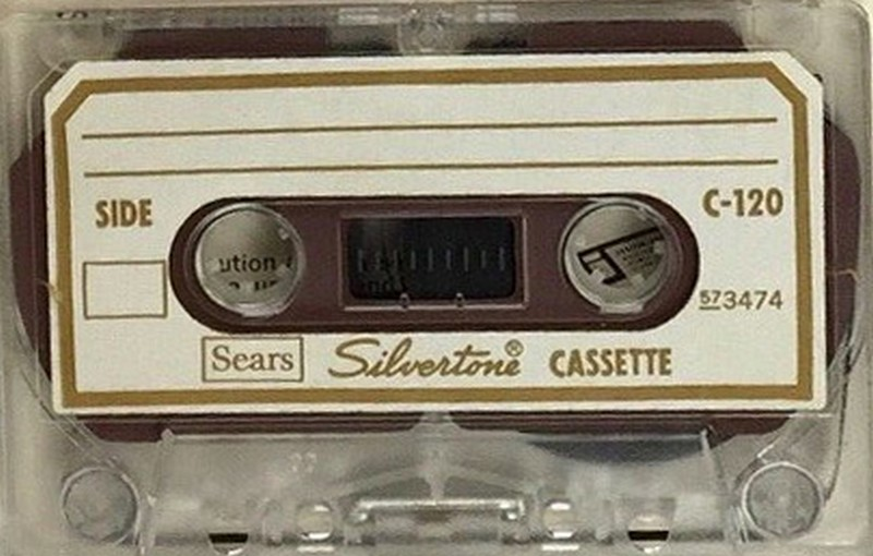 Compact Cassette Silvertone 120 Type I Normal 1972 USA