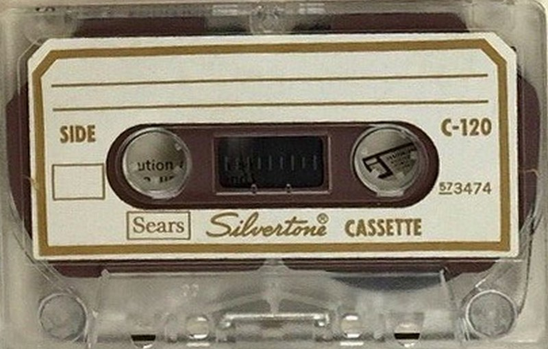 Compact Cassette: Unknown Silvertone -  120