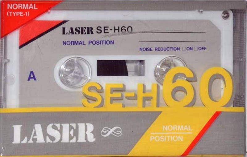 Compact Cassette Laser SE-H 60 Type I Normal 1981 Japan