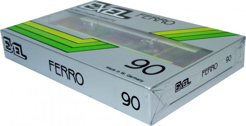 Compact Cassette Exel 90 Type I Normal 1987 France