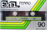 Compact Cassette Exel 90 Type I Normal 1987 France