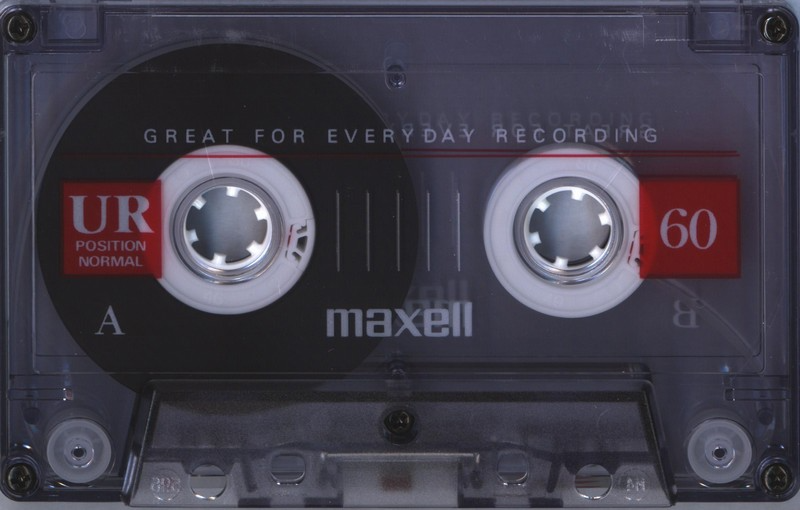Compact Cassette Maxell UR 60 Type I Normal 1992 North America