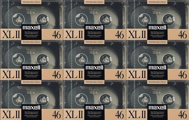 Compact Cassette: Maxell / Hitachi Maxell - XLII 46