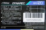 Compact Cassette Victor Dynarec AFI 120 Type I Normal 1987 Japan
