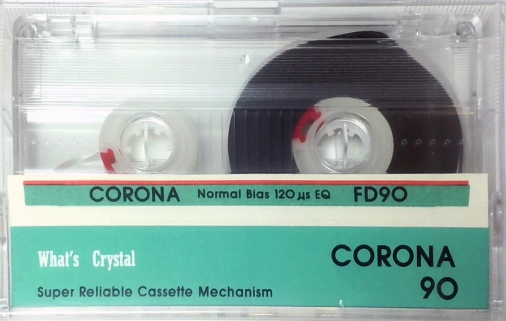 Compact Cassette Corona FD 90 "Whats Crystal" Type I Normal Japan