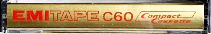 Compact Cassette EMITAPE 60 Type I Normal 1967 Europe