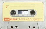 Compact Cassette EMITAPE 60 Type I Normal 1967 Europe