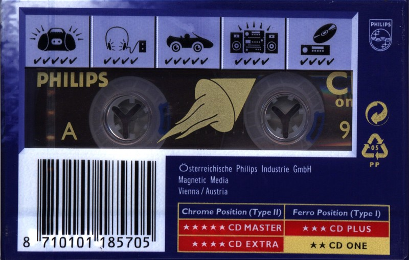 Compact Cassette: Philips  - CD One 90