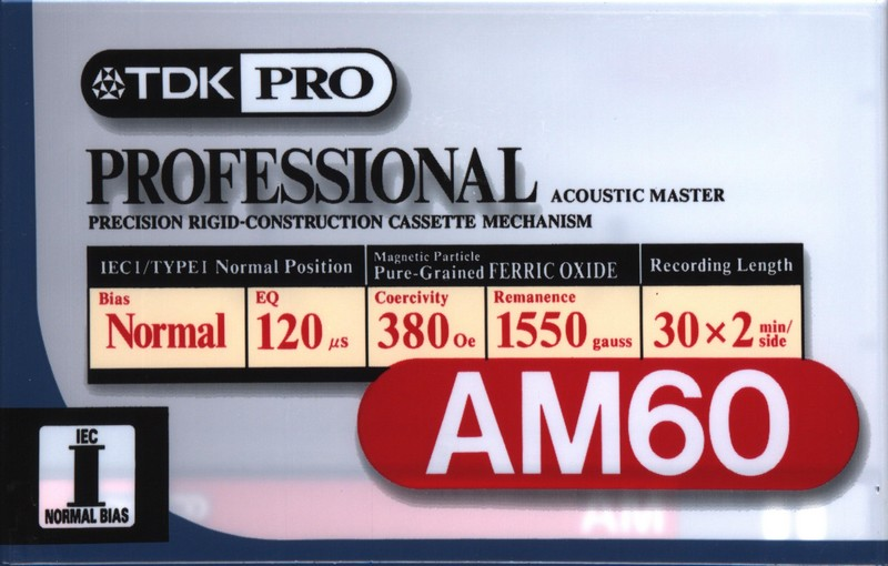 Compact Cassette: TDK  - Pro 60