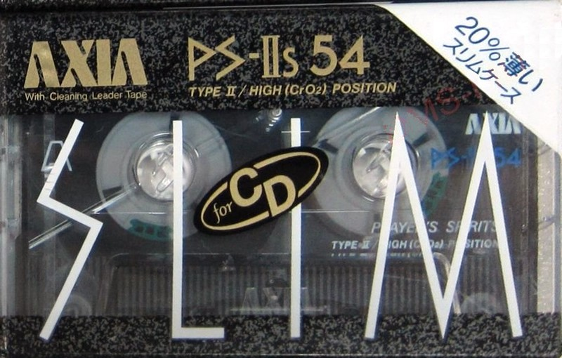 Compact Cassette: FUJI AXIA - PS-IIs 54