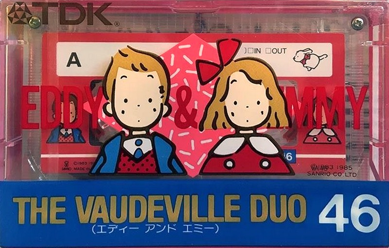 Compact Cassette TDK 46 "The Vaudeville Duo" Type I Normal 1985 Japan